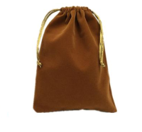 PC004 Design rope jewelry bag  order jewelry bag  order jewelry gift bag  jewelry bag supplier front view